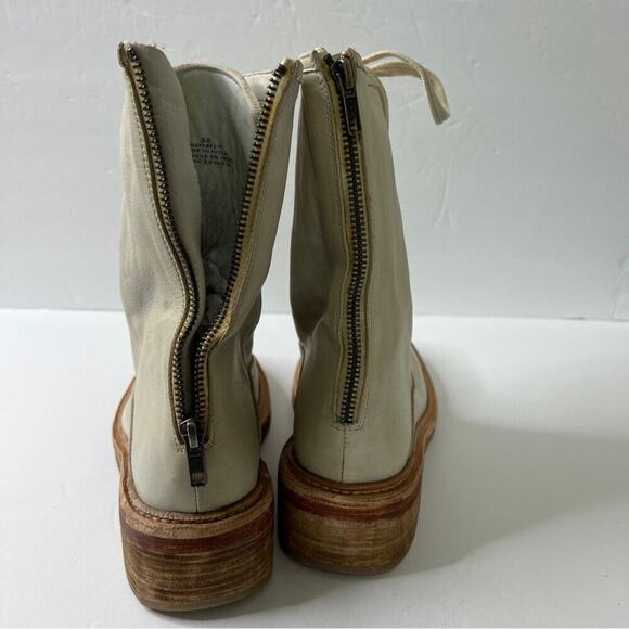 Free People Santa Fe Lace Up Boots combat boots Sz 8 - Picture 4 of 10